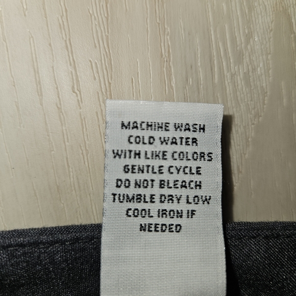 Juniors Size 7 High Waist Stretch Leggings Charcoal Boot Cut Pants - Picture 10 of 10